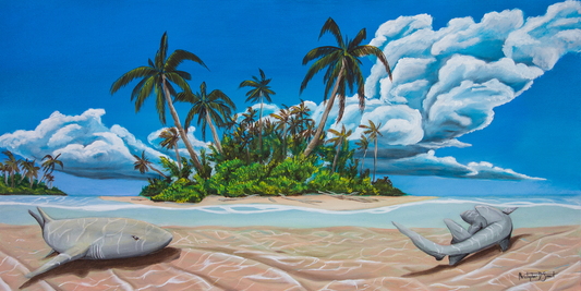 Bahamian Nursery - Original Art