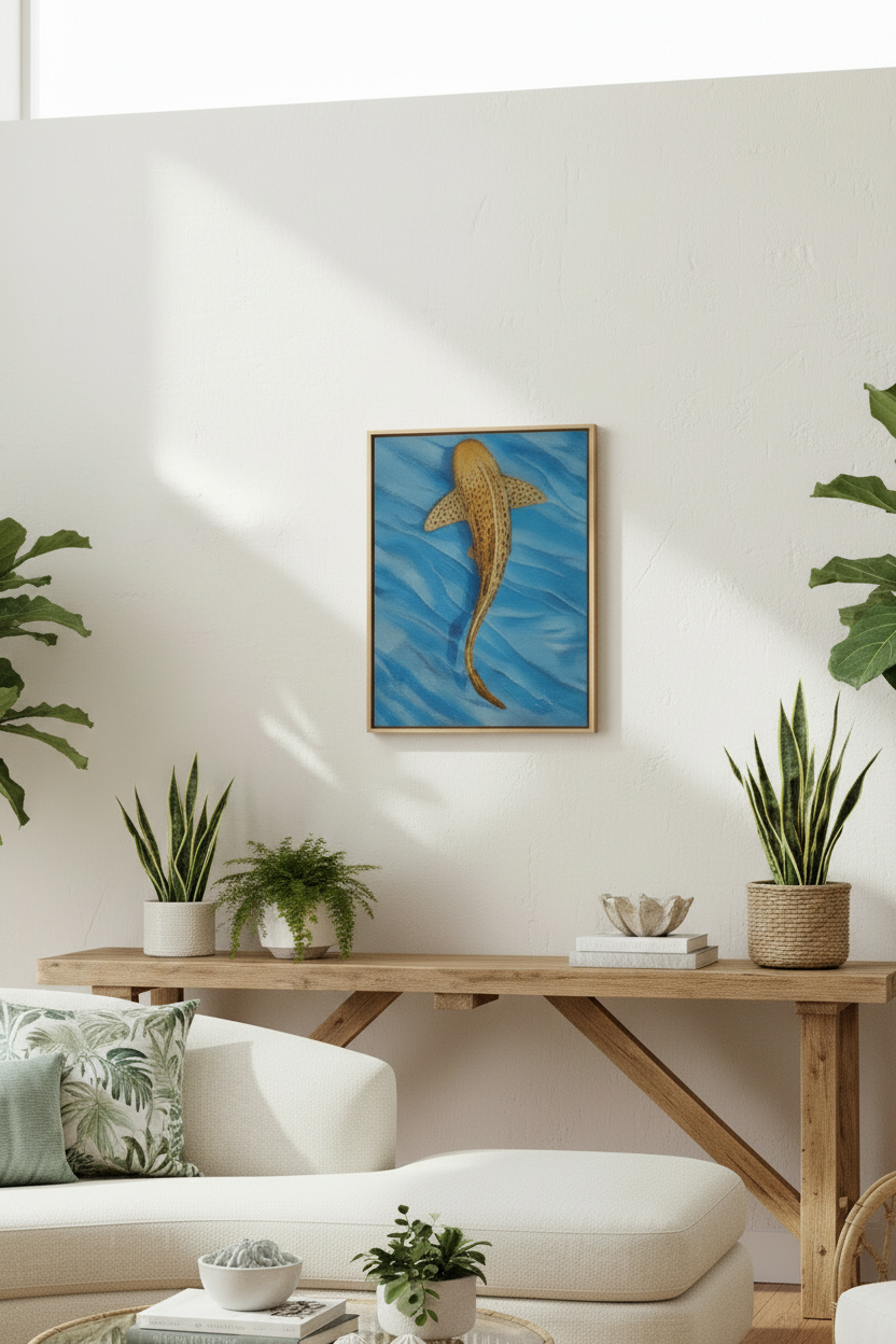 Spotted in Blue - Limited Edition Print