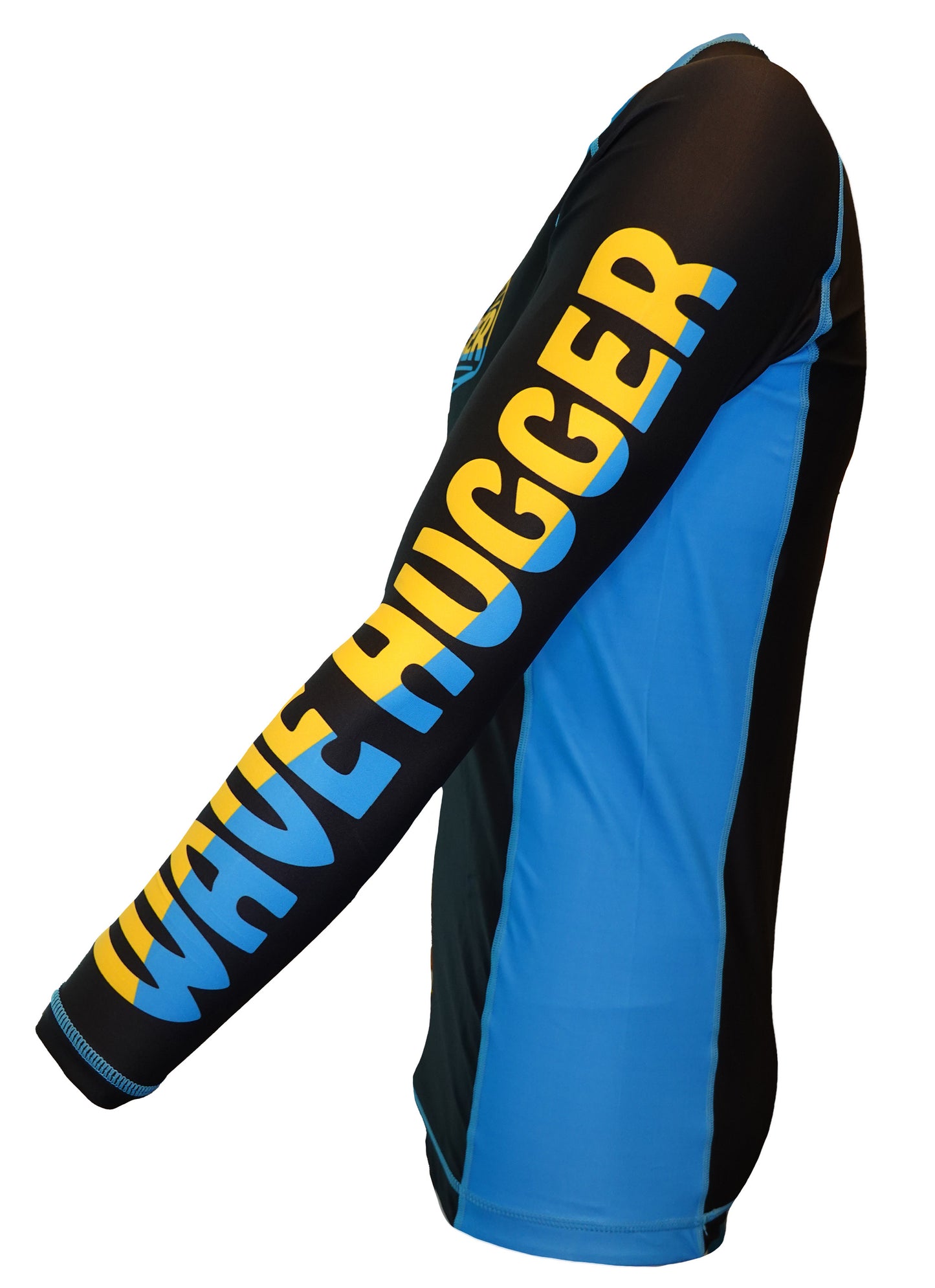 Wave Hugger Blue Long Sleeve Rash Guard