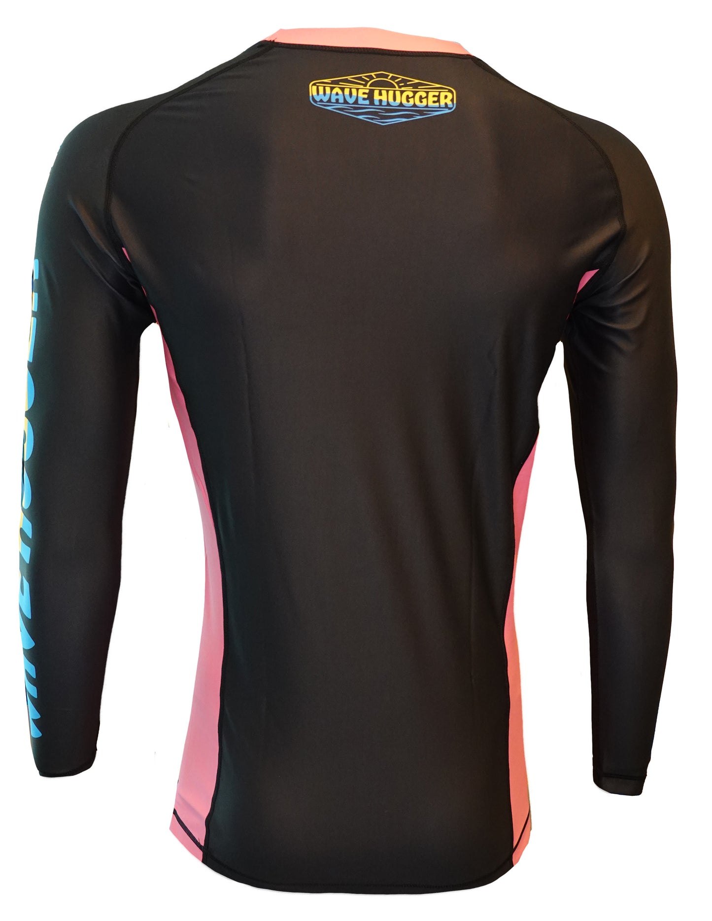 Wave Hugger Pink Long Sleeve Rash Guard