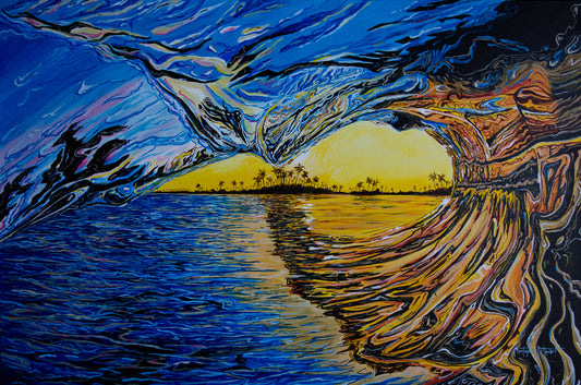 Chaotic Drop - Original Art